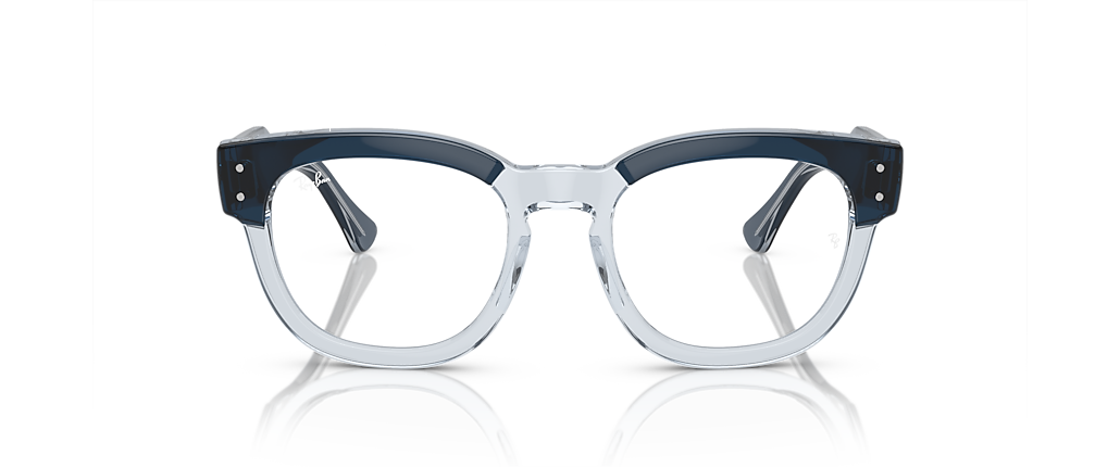Ray-Ban RB0298V Mega Hawkeye Optics Blue On Transparent Blue Frames