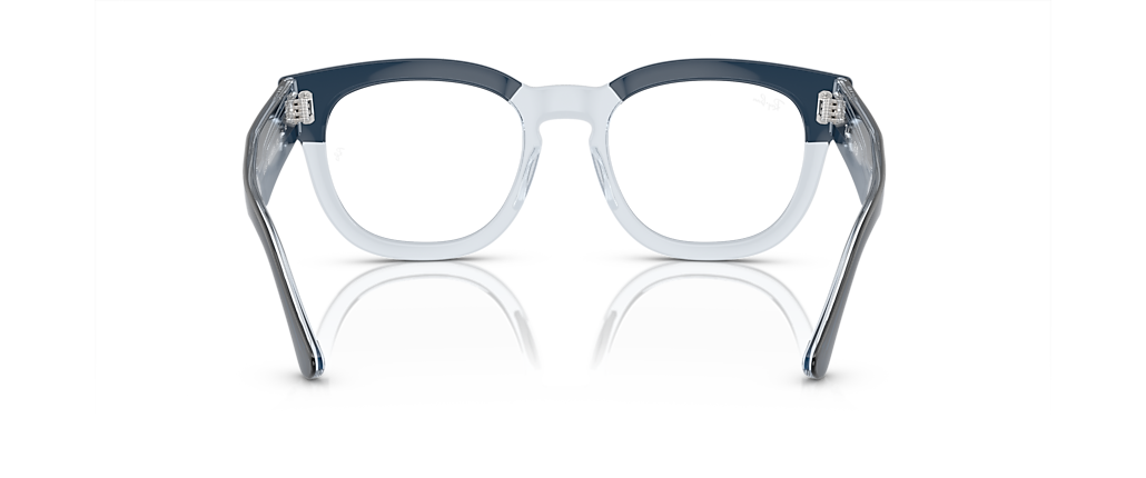 Ray-Ban RB0298V Mega Hawkeye Optics Blue On Transparent Blue Frames