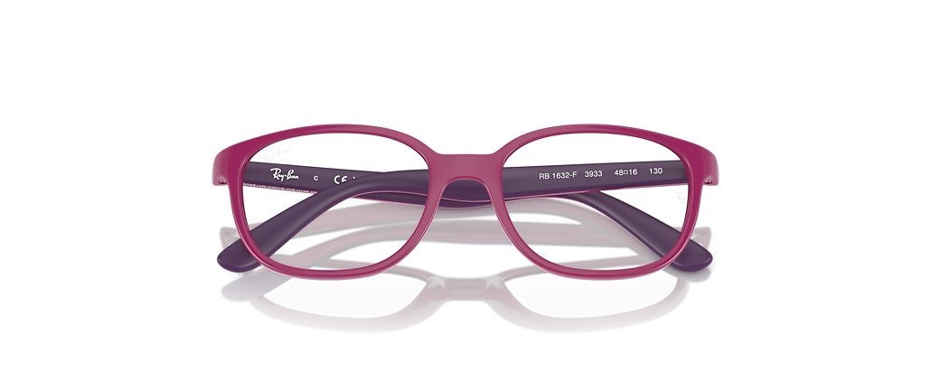 Ray-Ban RB1632F RB1632 Optics Kids Bio-Based Fuchsia On Violet Frames