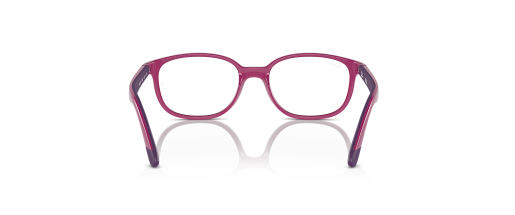 Ray-Ban RB1632F RB1632 Optics Kids Bio-Based Fuchsia On Violet Frames