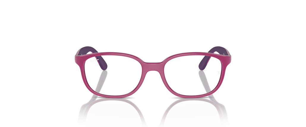 Ray-Ban RB1632F RB1632 Optics Kids Bio-Based Fuchsia On Violet Frames