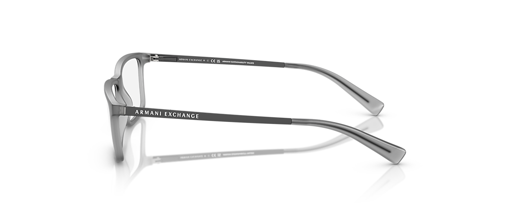 Armani Exchange AX3027 Frosted Dark Grey Frames Armani Exchange AX3027 Frosted Dark Grey Frames