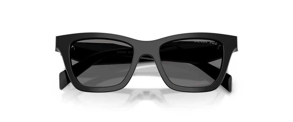 Prada PR C07S Black Sunglasses