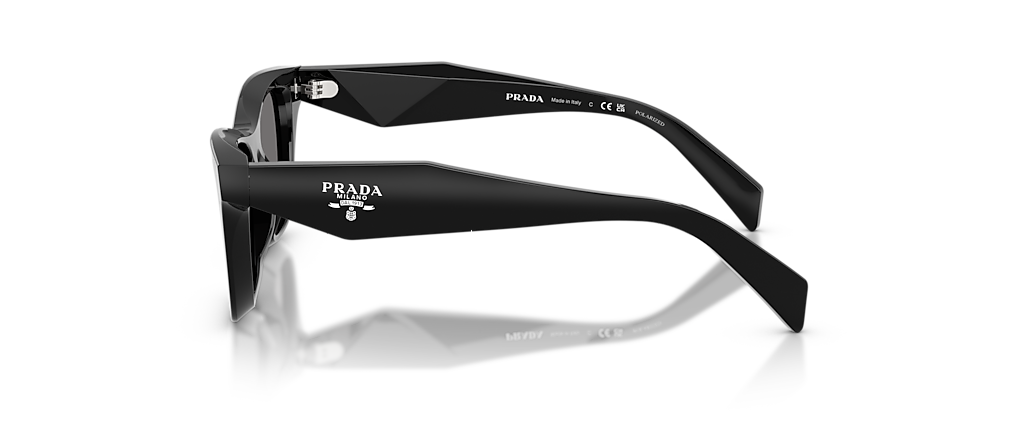 Prada PR C07S Black Sunglasses