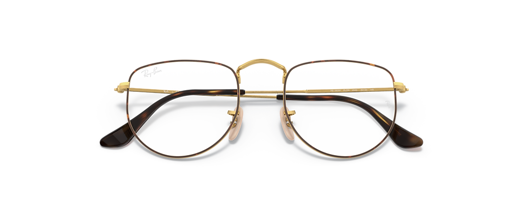 Ray-Ban RB3958V Elon Optics Limited Edition Havana on Gold Frames Ray-Ban RB3958V Elon Optics Limited Edition Havana on Gold Frames