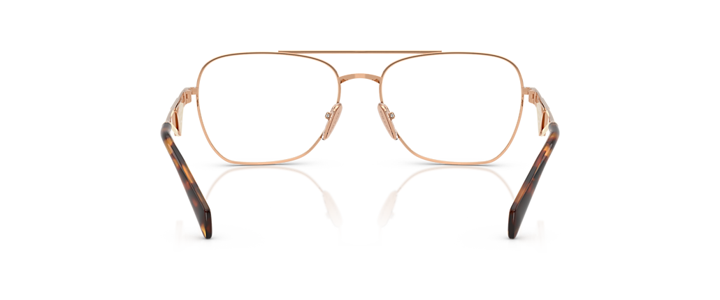 Prada PR B50V Rose Gold Frames