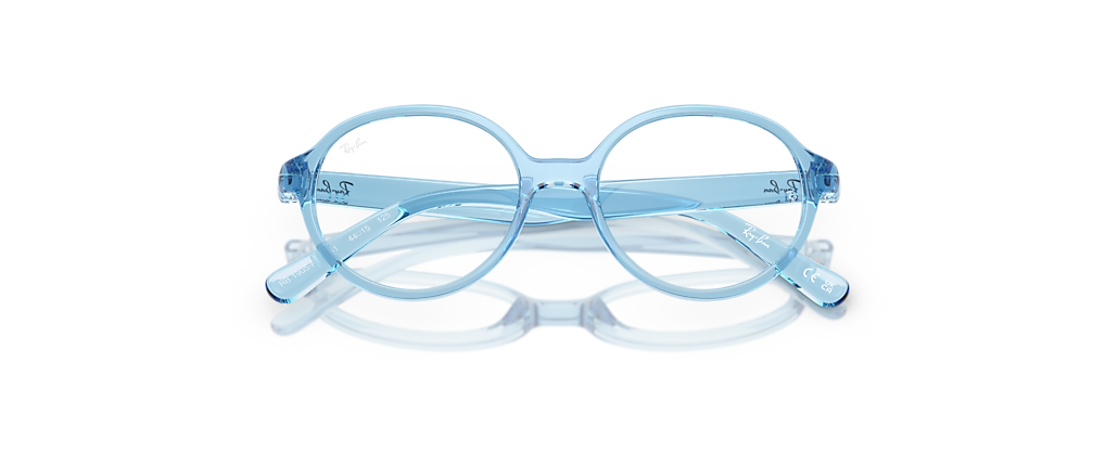 Ray-Ban RB1905F RB1905 Optics Kids Bio-Based Transparent Blue Frames Ray-Ban RB1905F RB1905 Optics Kids Bio-Based Transparent Blue Frames