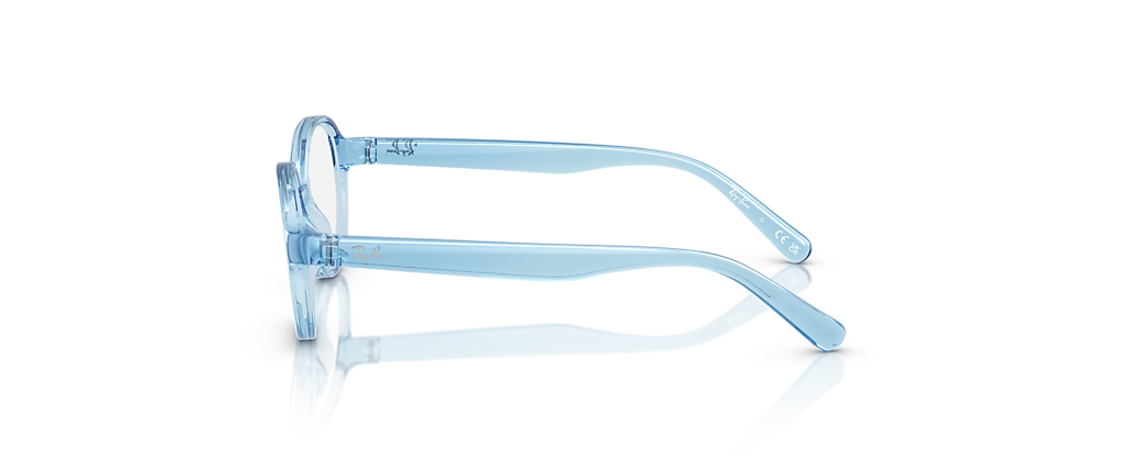 Ray-Ban RB1905F RB1905 Optics Kids Bio-Based Transparent Blue Frames Ray-Ban RB1905F RB1905 Optics Kids Bio-Based Transparent Blue Frames
