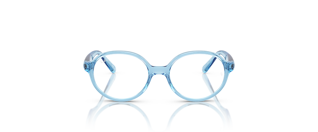 Ray-Ban RB1905F RB1905 Optics Kids Bio-Based Transparent Blue Frames Ray-Ban RB1905F RB1905 Optics Kids Bio-Based Transparent Blue Frames