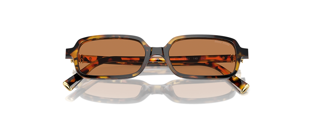 Miu Miu MU 11ZS Honey Havana Sunglasses Miu Miu MU 11ZS Honey Havana Sunglasses