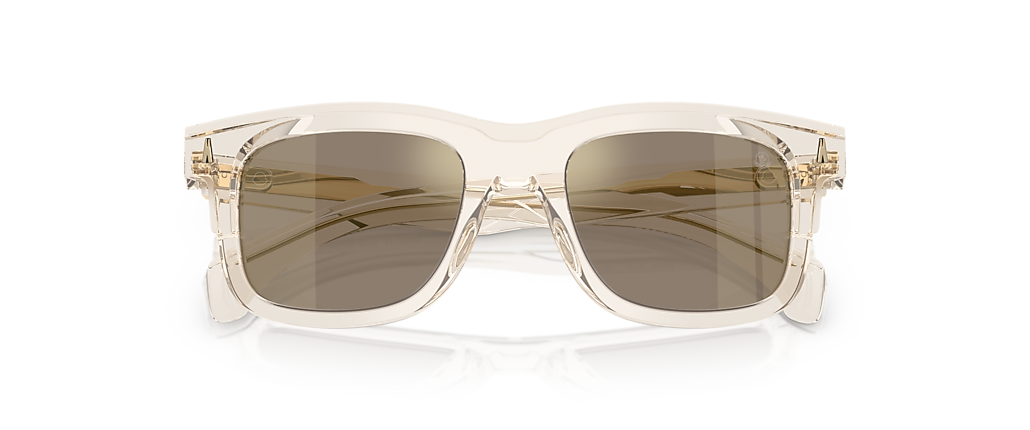 Moncler ME6004F Claro Transparent Butter Sunglasses