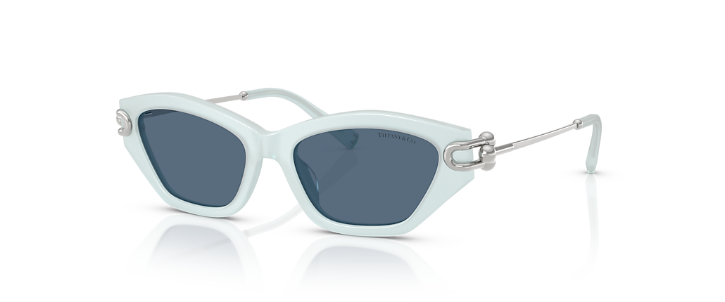 Tiffany & Co. TF4231U Frosted Pale Sapphire Sunglasses Tiffany & Co. TF4231U Frosted Pale Sapphire Sunglasses