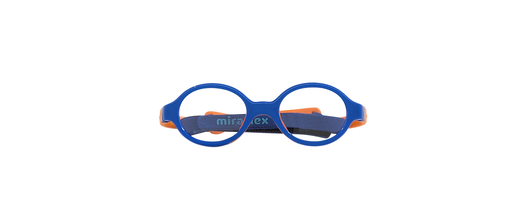 Miraflex MF4033 Blue/Rubber Orange Frames