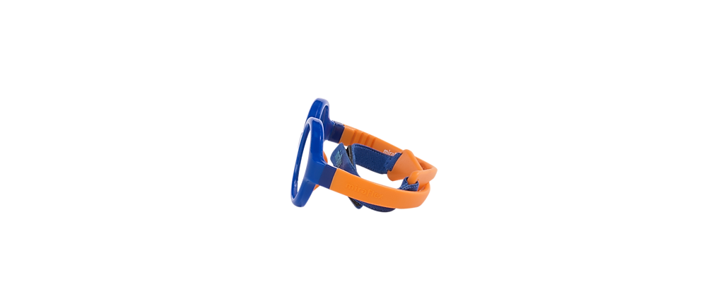 Miraflex MF4033 Blue/Rubber Orange Frames