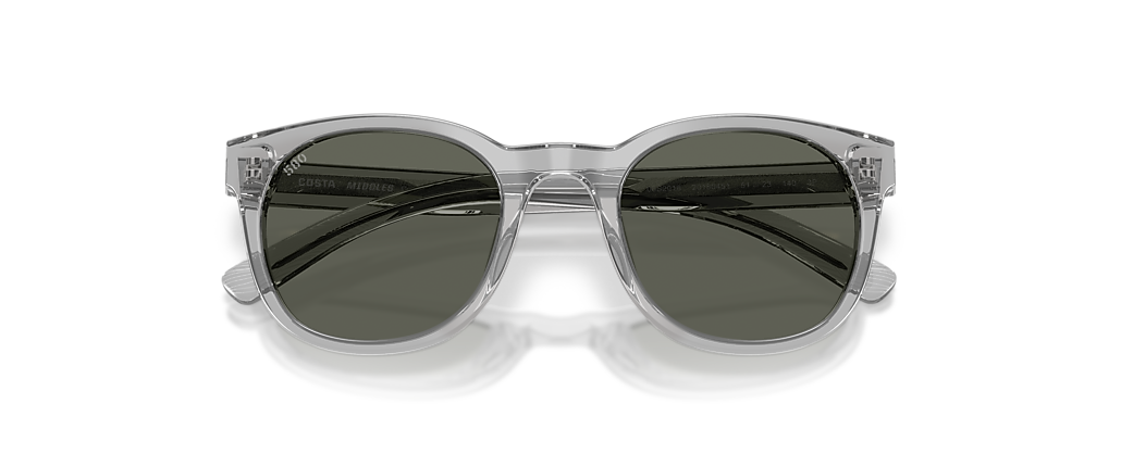 Costa 6S2018 Middles Gray Crystal Sunglasses