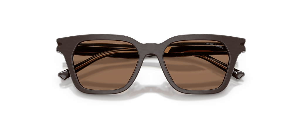 Giorgio Armani AR8251U Brushed Brown Sunglasses