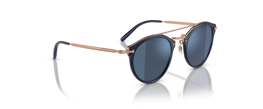 Oliver Peoples OV5349S Remick Denim-Brushed Rose Gold Sunglasses Oliver Peoples OV5349S Remick Denim-Brushed Rose Gold Sunglasses