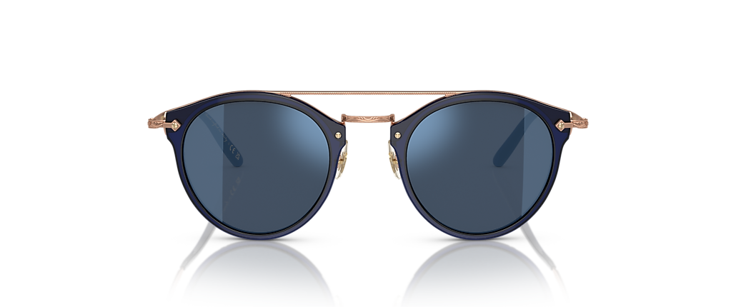 Oliver Peoples OV5349S Remick Denim-Brushed Rose Gold Sunglasses Oliver Peoples OV5349S Remick Denim-Brushed Rose Gold Sunglasses