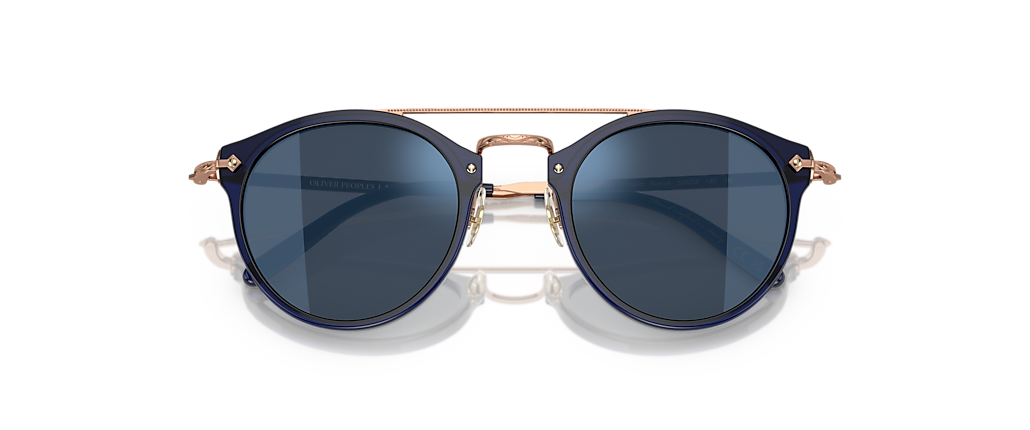 Oliver Peoples OV5349S Remick Denim-Brushed Rose Gold Sunglasses Oliver Peoples OV5349S Remick Denim-Brushed Rose Gold Sunglasses
