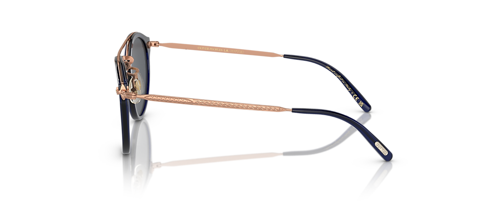 Oliver Peoples OV5349S Remick Denim-Brushed Rose Gold Sunglasses Oliver Peoples OV5349S Remick Denim-Brushed Rose Gold Sunglasses