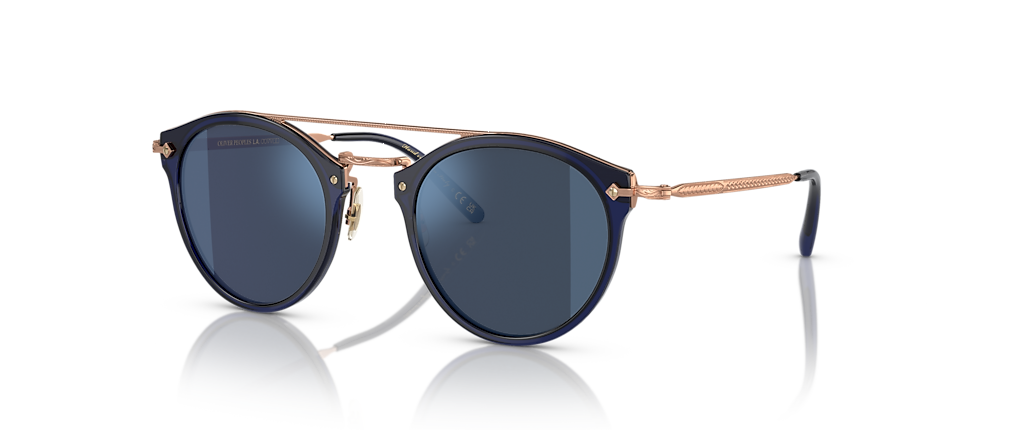 Oliver Peoples OV5349S Remick Denim-Brushed Rose Gold Sunglasses Oliver Peoples OV5349S Remick Denim-Brushed Rose Gold Sunglasses