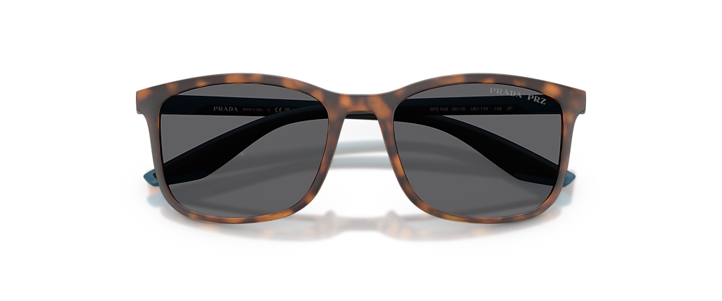Prada Linea Rossa PS A08S Havana Rubber Sunglasses Prada Linea Rossa PS A08S Havana Rubber Sunglasses