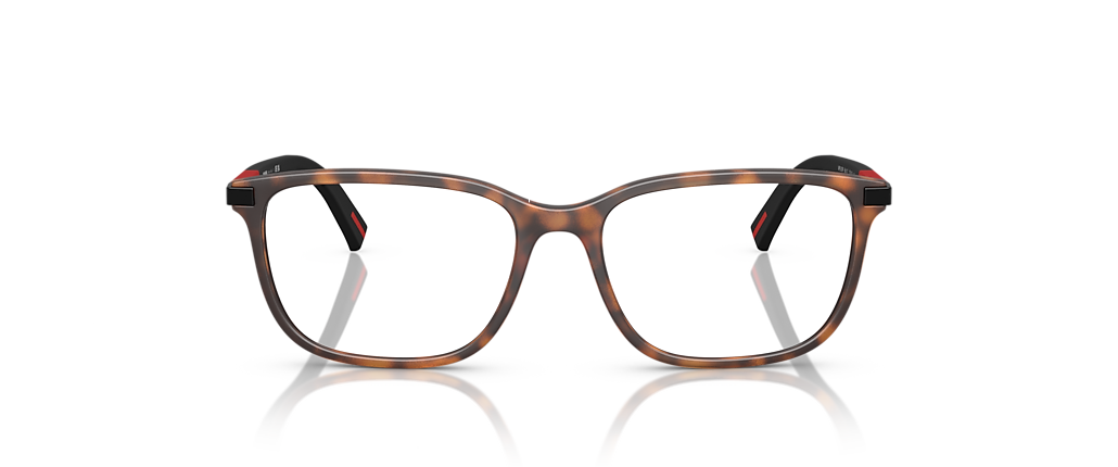 Prada Linea Rossa PS 02RV Dark Tortoise Rubber Frames Prada Linea Rossa PS 02RV Dark Tortoise Rubber Frames