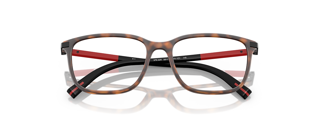 Prada Linea Rossa PS 02RV Dark Tortoise Rubber Frames Prada Linea Rossa PS 02RV Dark Tortoise Rubber Frames