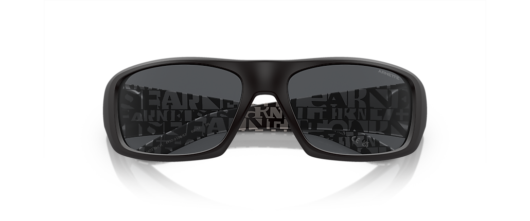 Arnette AN4182 Hot Shot Rubber Black Sunglasses Arnette AN4182 Hot Shot Rubber Black Sunglasses