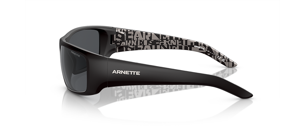 Arnette AN4182 Hot Shot Rubber Black Sunglasses Arnette AN4182 Hot Shot Rubber Black Sunglasses