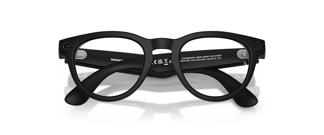 Ray-Ban Ray-Ban | Meta Headliner Black Ray-Ban Meta Smart Glasses