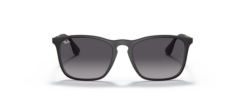 Ray-Ban RB4187F Chris Rubber Black Sunglasses