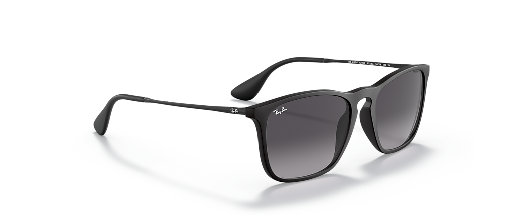 Ray-Ban RB4187F Chris Rubber Black Sunglasses