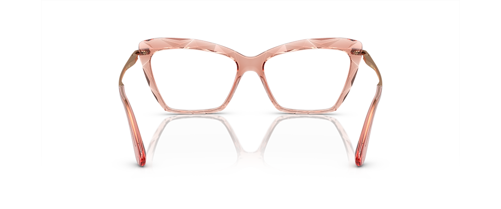 DOLCE & GABBANA キャットアイフレムメカネ DG33253246 3246 Dolce&Gabbana DG5025 Glasses with Transparent Pink frame | OPSM