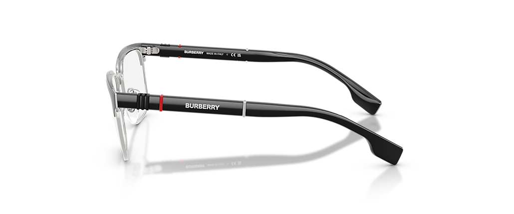 Burberry BE1348 Alba Silver/Matte Black Frames Burberry BE1348 Alba Silver/Matte Black Frames