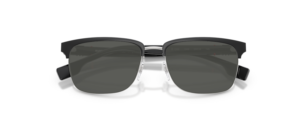 Burberry BE1348 Alba Silver/Matte Black Frames