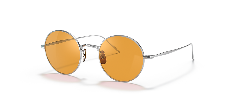 Oliver Peoples OV1293ST G. Ponti-3 Brushed Chrome Sunglasses
