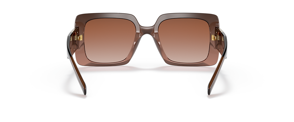 Versace VE4405 Transparent Brown Gradient Sunglasses Versace VE4405 Transparent Brown Gradient Sunglasses
