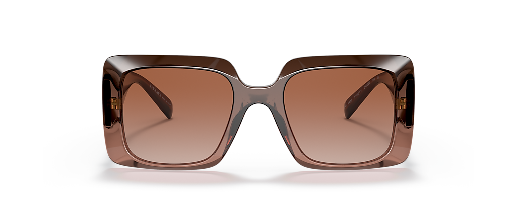 Versace VE4405 Transparent Brown Gradient Sunglasses Versace VE4405 Transparent Brown Gradient Sunglasses