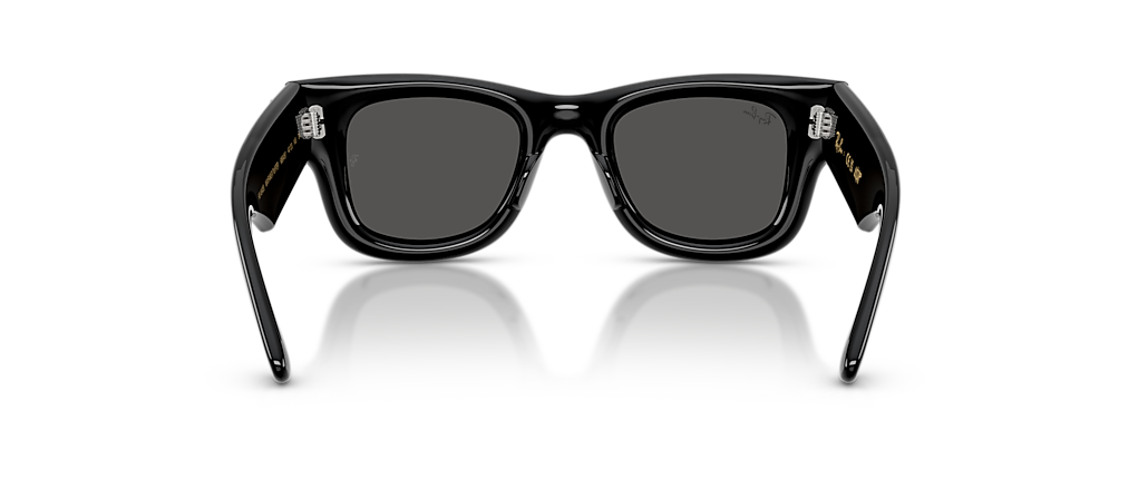 Ray-Ban RB4940B Wayfarer Puffer Crystal Edition  Black & Strass Sunglasses