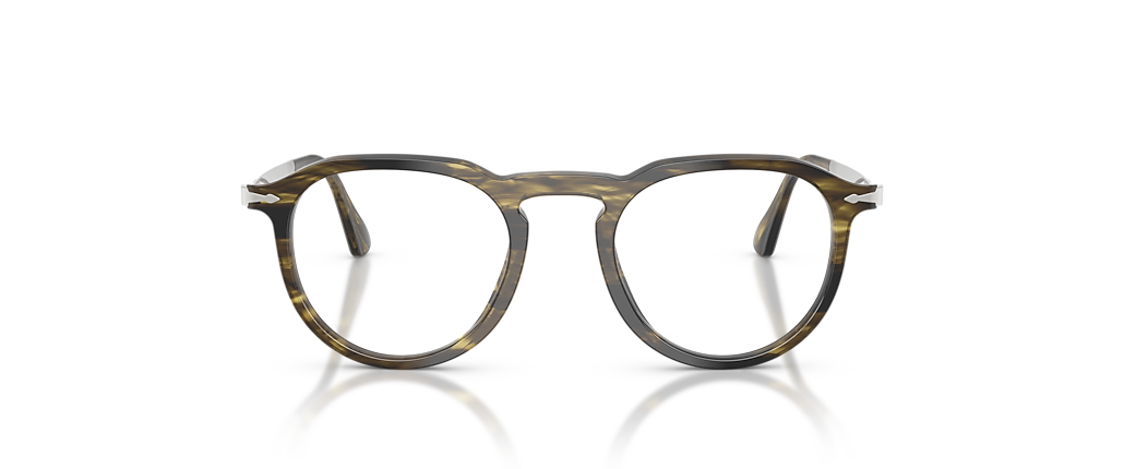 Persol PO3387V - Pier Striped Black & Olive Green Frames