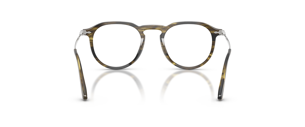 Persol PO3387V - Pier Striped Black & Olive Green Frames