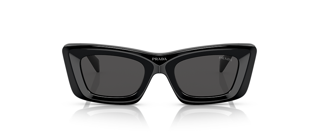 Prada PR 13ZSF Black Sunglasses Prada PR 13ZSF Black Sunglasses