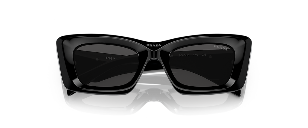 Prada PR 13ZSF Black Sunglasses Prada PR 13ZSF Black Sunglasses