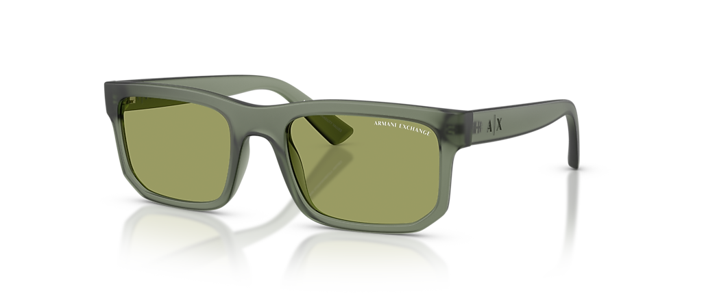 Armani Exchange AX4165S Frosted Agave Sunglasses