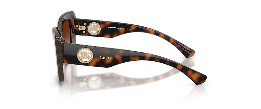 Burberry BE4476 Dark Havana Sunglasses Burberry BE4476 Dark Havana Sunglasses