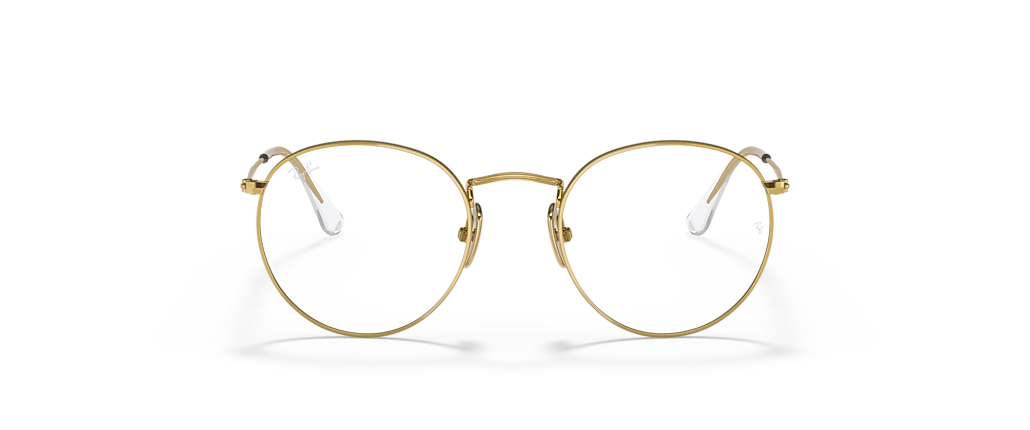 Ray-Ban RB8247V Round Titanium Optics Gold Frames Ray-Ban RB8247V Round Titanium Optics Gold Frames