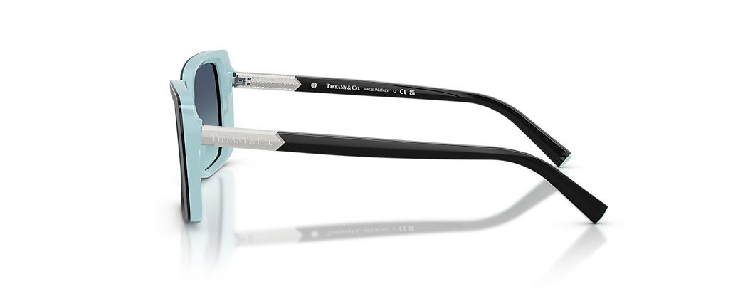 Tiffany & Co. TF4249F Black On Tiffany Blue Sunglasses