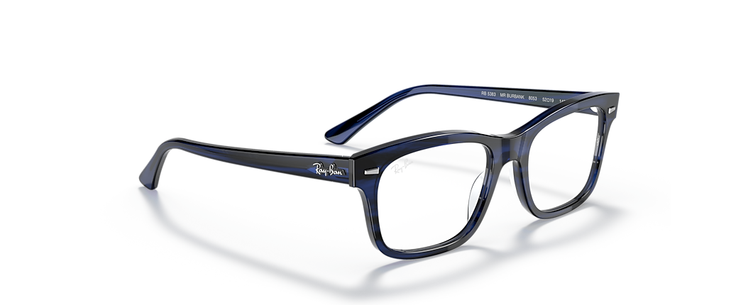 Ray-Ban RB5383 Burbank Optics Blue Frames Ray-Ban RB5383 Burbank Optics Blue Frames