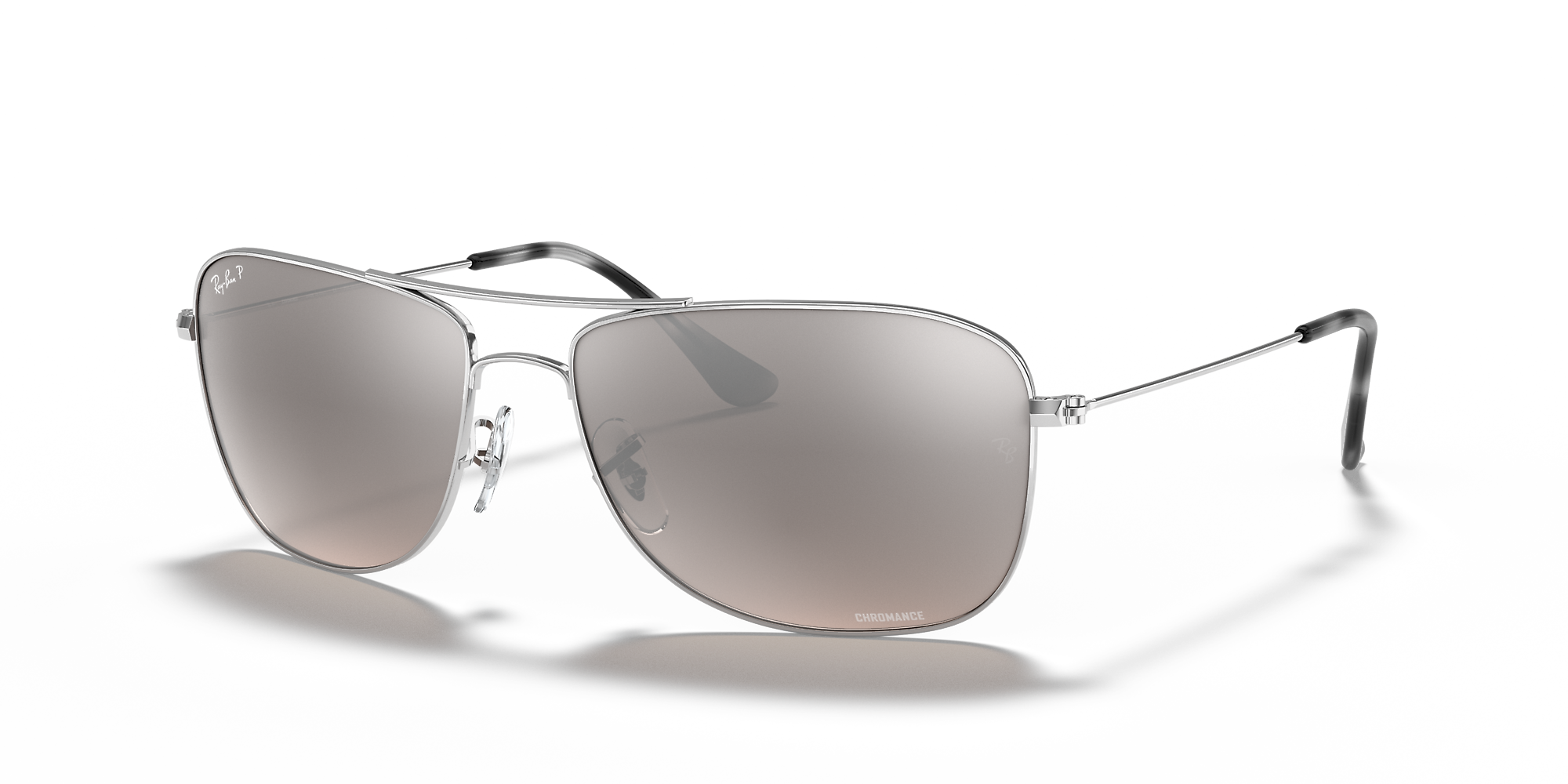 Ray-Ban RB3543 Chromance Sunglasses with Silver lenses and